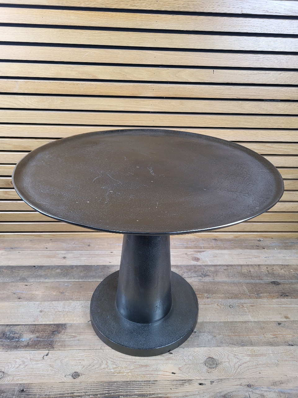 A by Amara Cone Base Metal Side Table