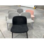 Fabric Chairs x7