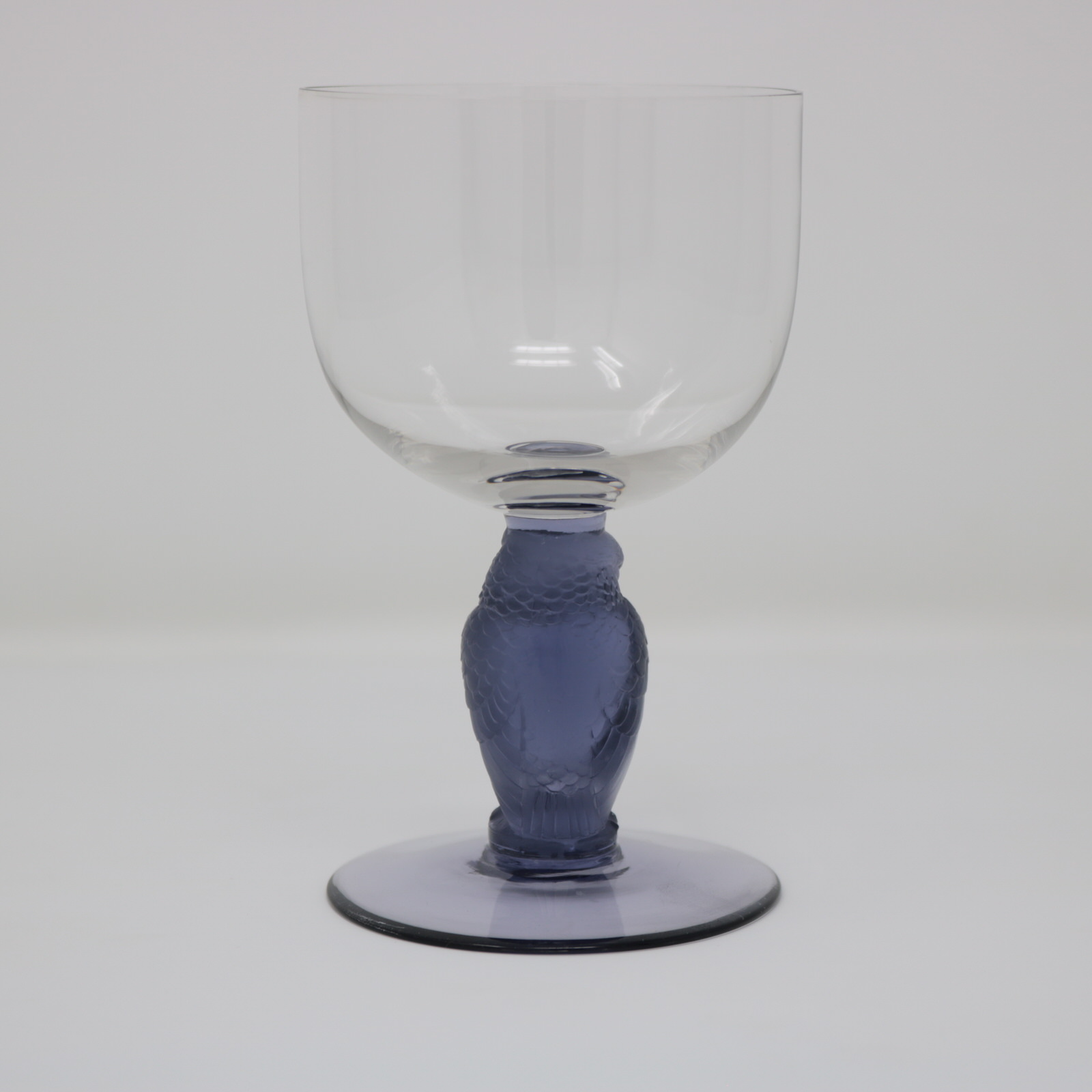 Rene Lalique Glass 'Rapace' Drinking Glass - Image 4 of 9