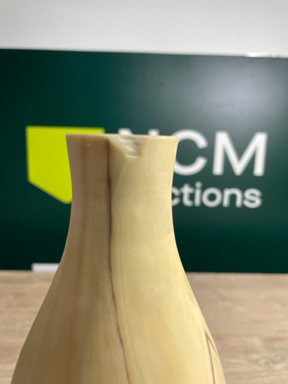Amara Tall Bottle Artwork Vase - Image 2 of 2