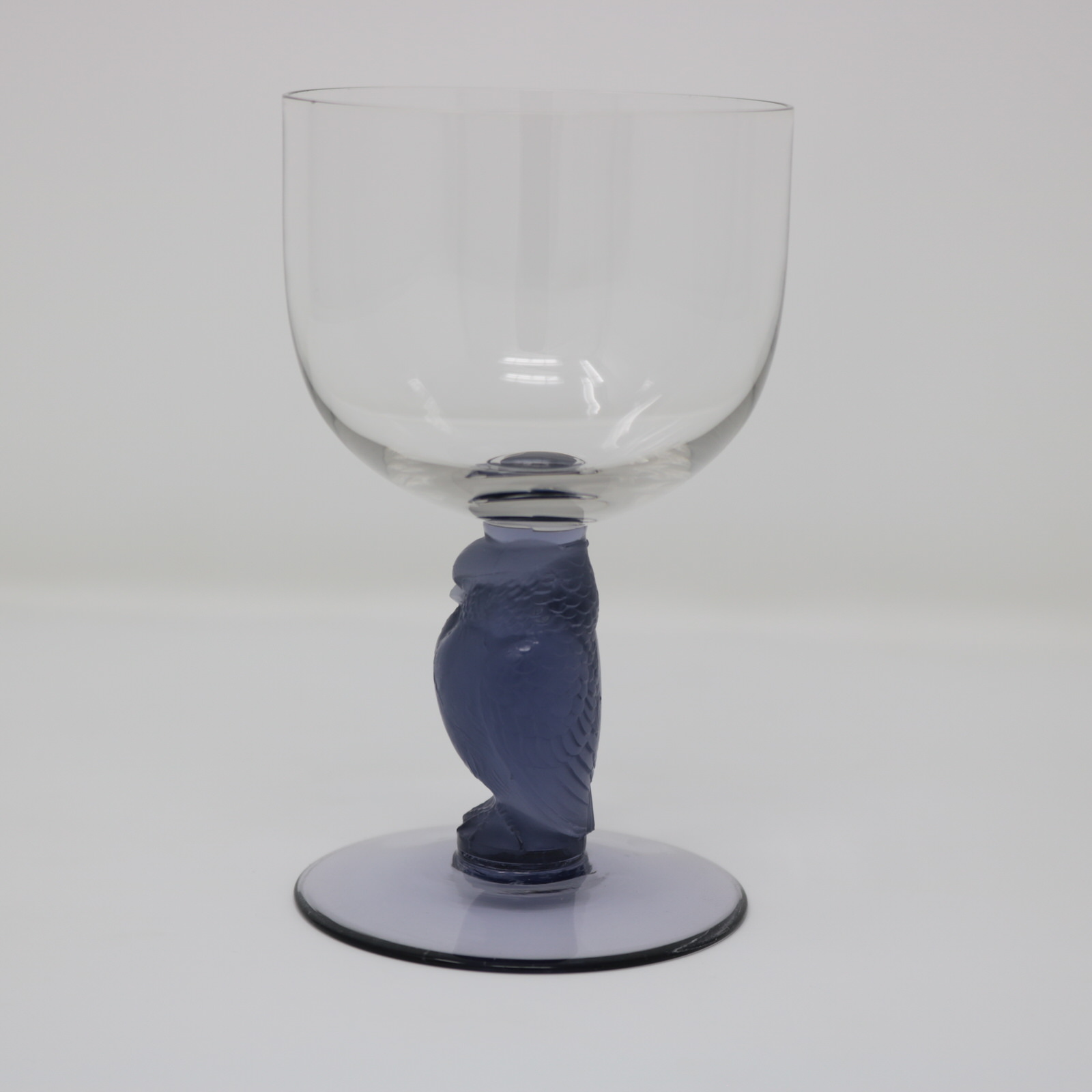 Rene Lalique Glass 'Rapace' Drinking Glass - Image 5 of 9