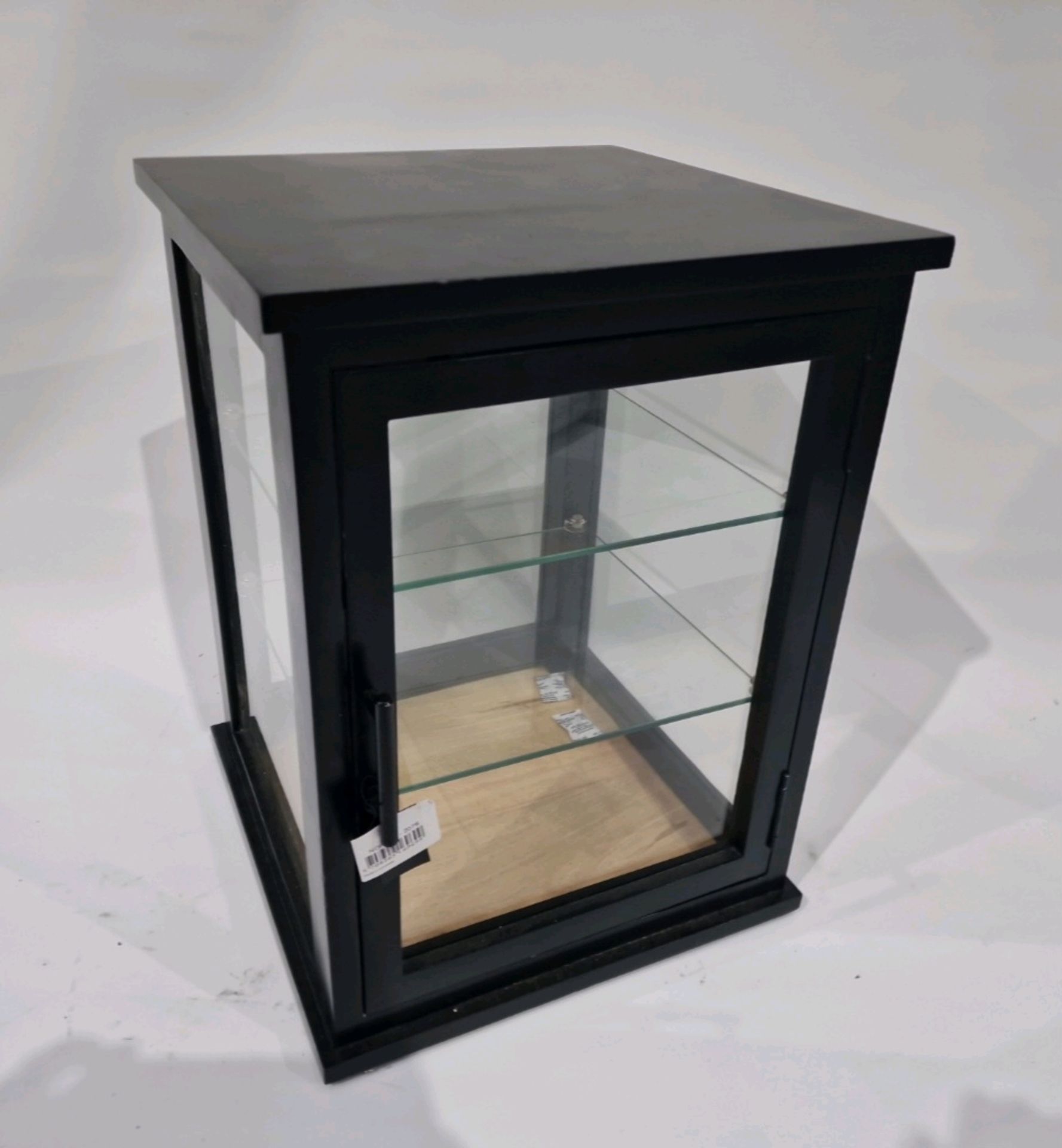 Vitrine ARNO Black Wood Nordal Display Cabinet - Image 2 of 3