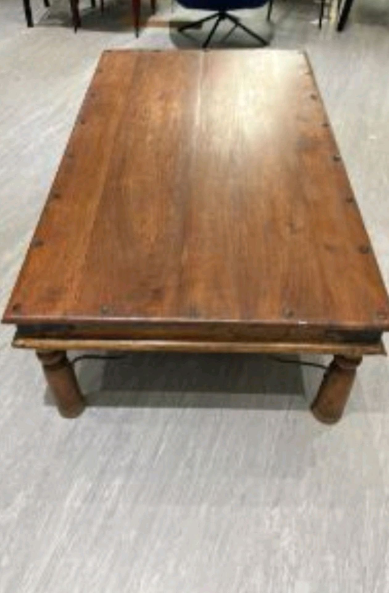 Amara Wooden Centrepiece Coffee Table - Image 2 of 3