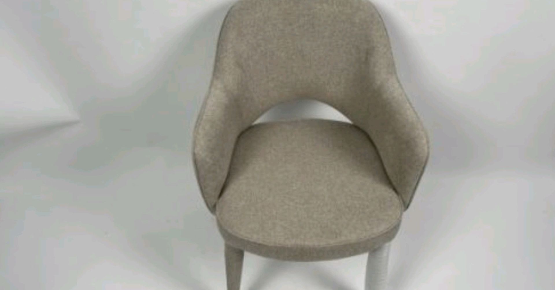 Pols Potten Holy Padded Armchair Ecru - Image 4 of 4