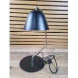 Black Metal Table Lamp