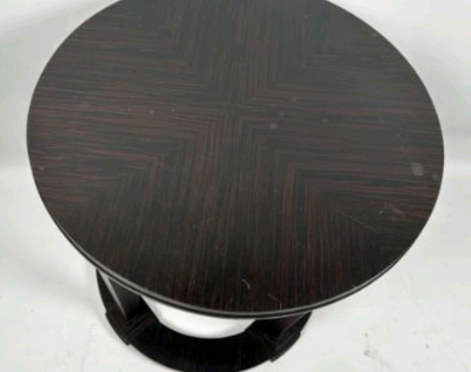Wooden Circular Table - Image 4 of 4