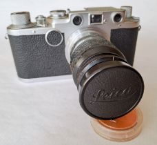 Vintage Leica Rangefinder Camera IIF 1951-52