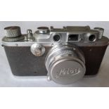 Vintage Leica IIIa Rangefinder Serial Number 315304 Dated to 1939