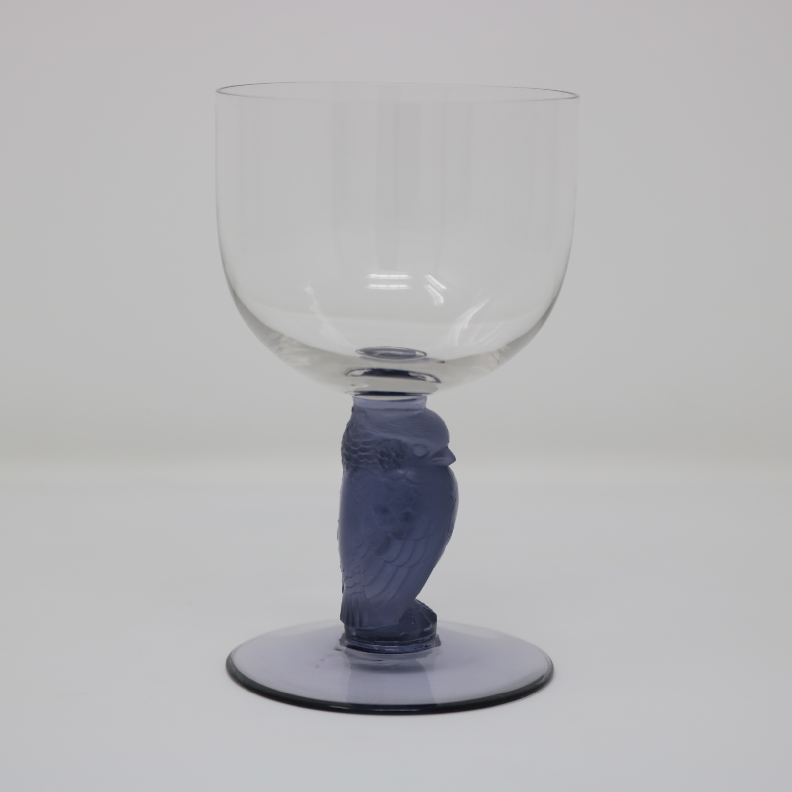 Rene Lalique Glass 'Rapace' Drinking Glass - Image 3 of 9