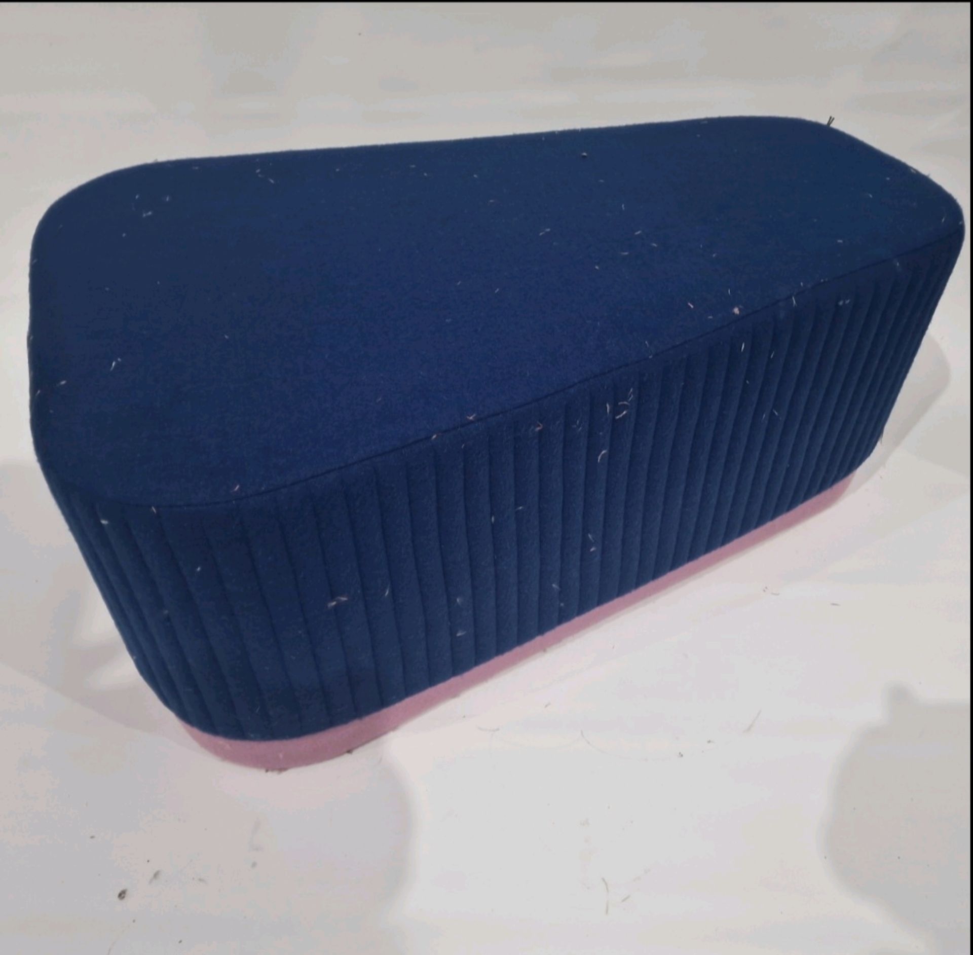 Amara Blue Footstool