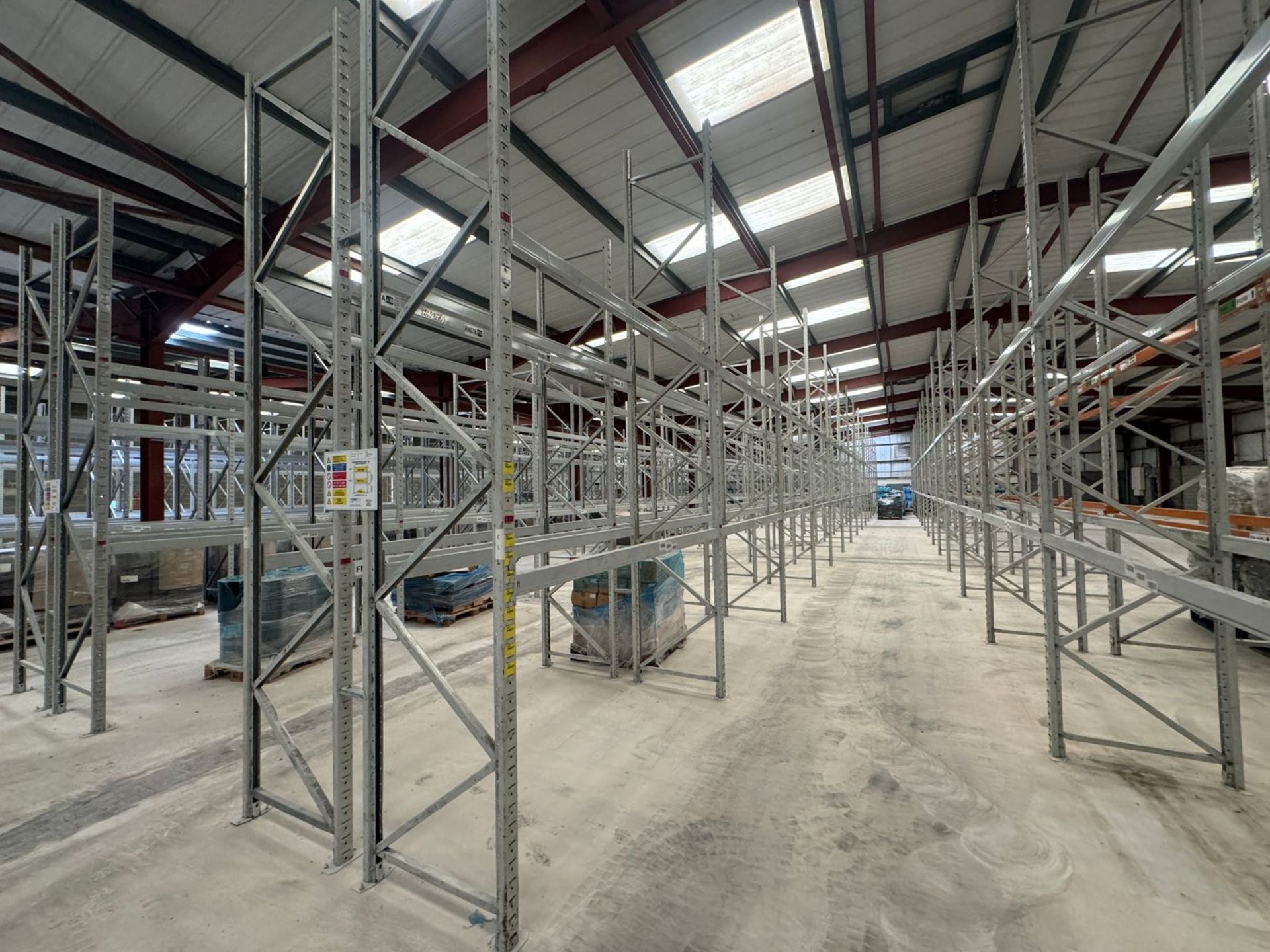 15 x Bays of Apex UK 8 Industrial Boltless Pallet Racking - Installed May 2023