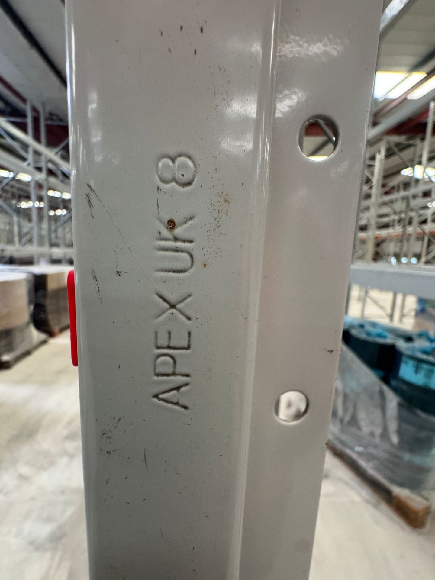 15 x Bays of Apex UK 8 Industrial Boltless Pallet Racking - Installed May 2023 - Bild 3 aus 7