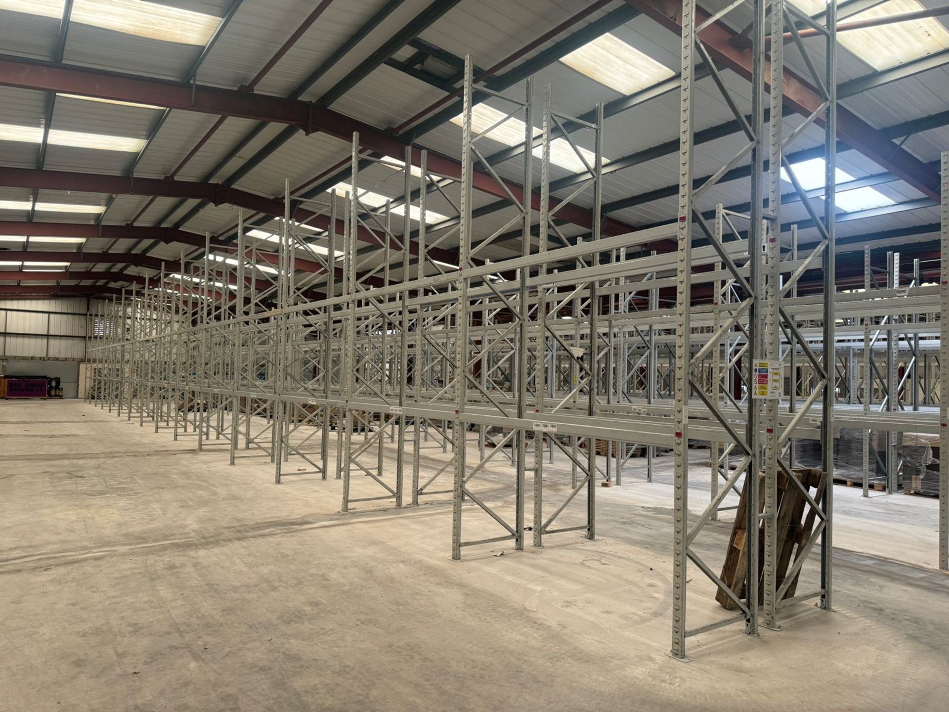 15 x Bays of Apex UK 8 Industrial Boltless Pallet Racking - Installed May 2023
