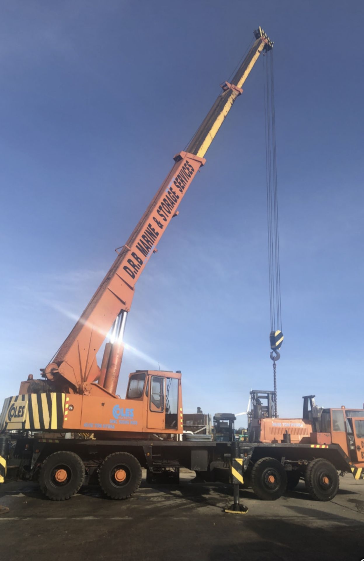 1993, COLES 45/50 MOBILE 8×4 ,50 TON TRUCK CRANE - Image 6 of 21