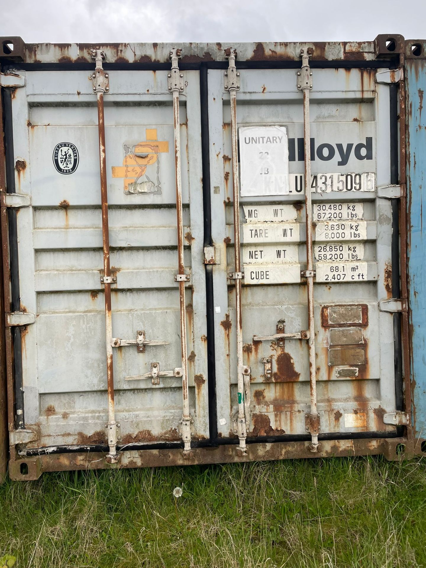 Shipping Container - ref KNLU4315096 - NO RESERVE (40’ GP - Standard)