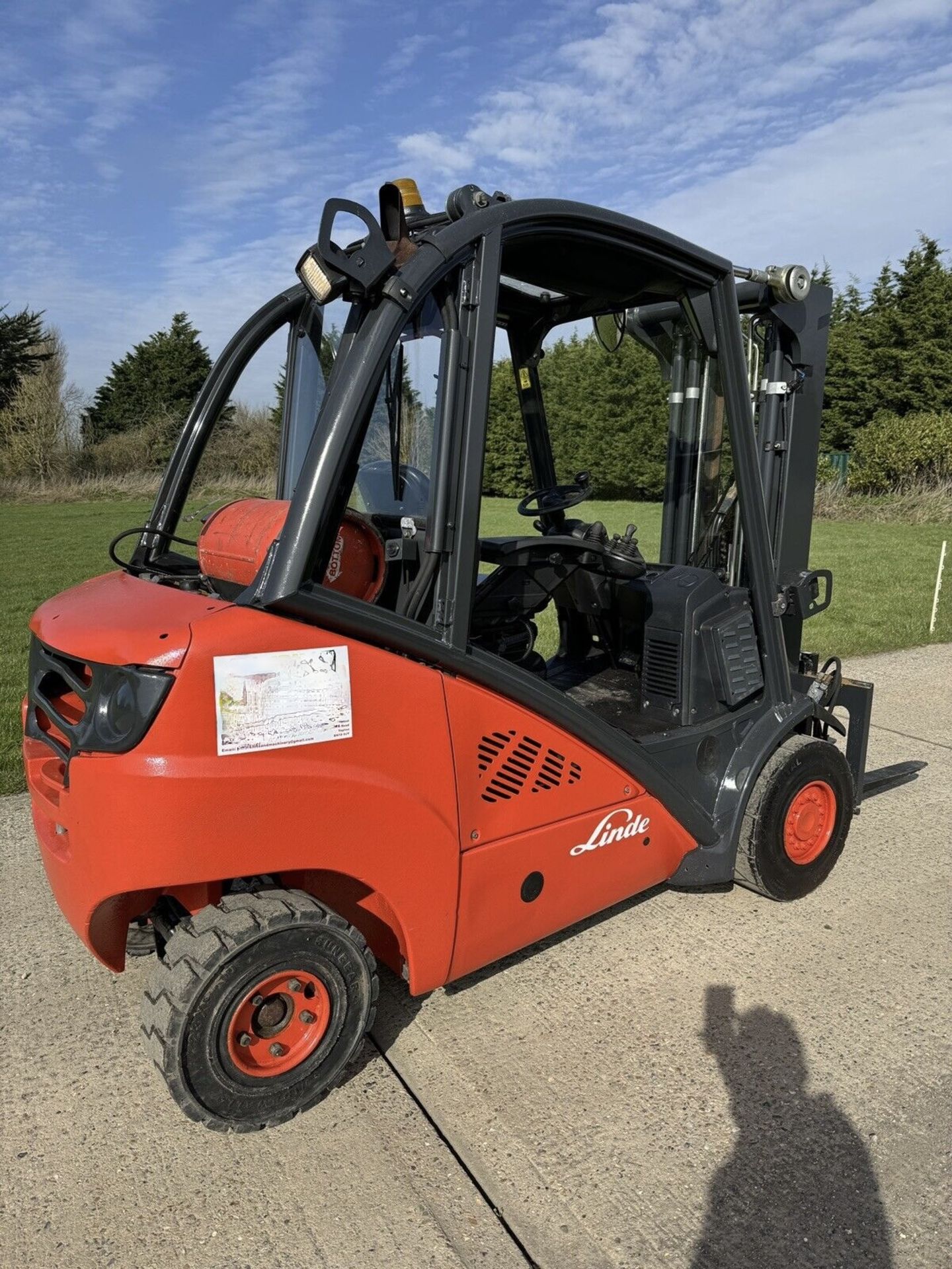 LINDE H30, Gas Forklift (container spec 3rd and 4th service) - Image 4 of 4