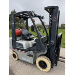 2007, NISSAN - 1.8 Tonne Gas Forklift (Container / Triple Mast)