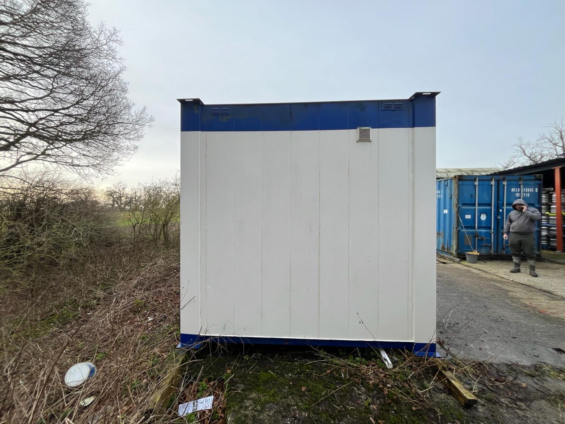 Portable Site Office Container, Canteen, Welfare Unit with Toilet & Generator - Bild 3 aus 14