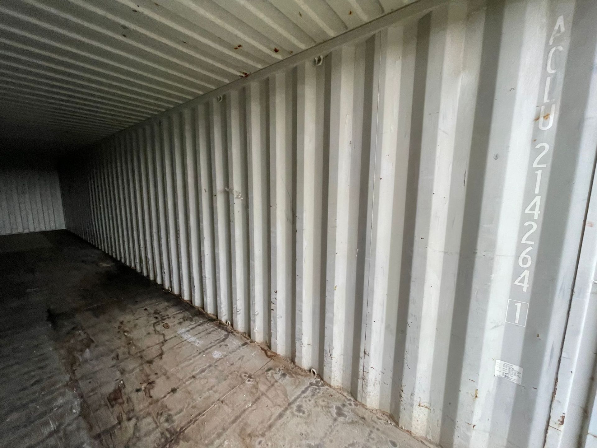 Shipping Container - ref ACLU2142641 - NO RESERVE (40’ GP - Standard) - Bild 2 aus 4