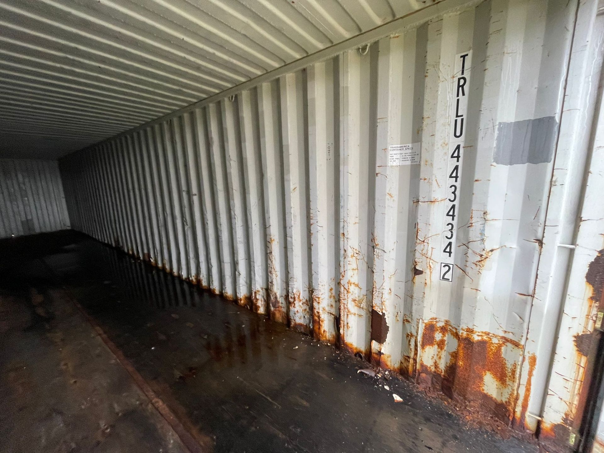 Shipping Container - ref TRLU4434342 - NO RESERVE (40’ GP - Standard) - Image 3 of 4