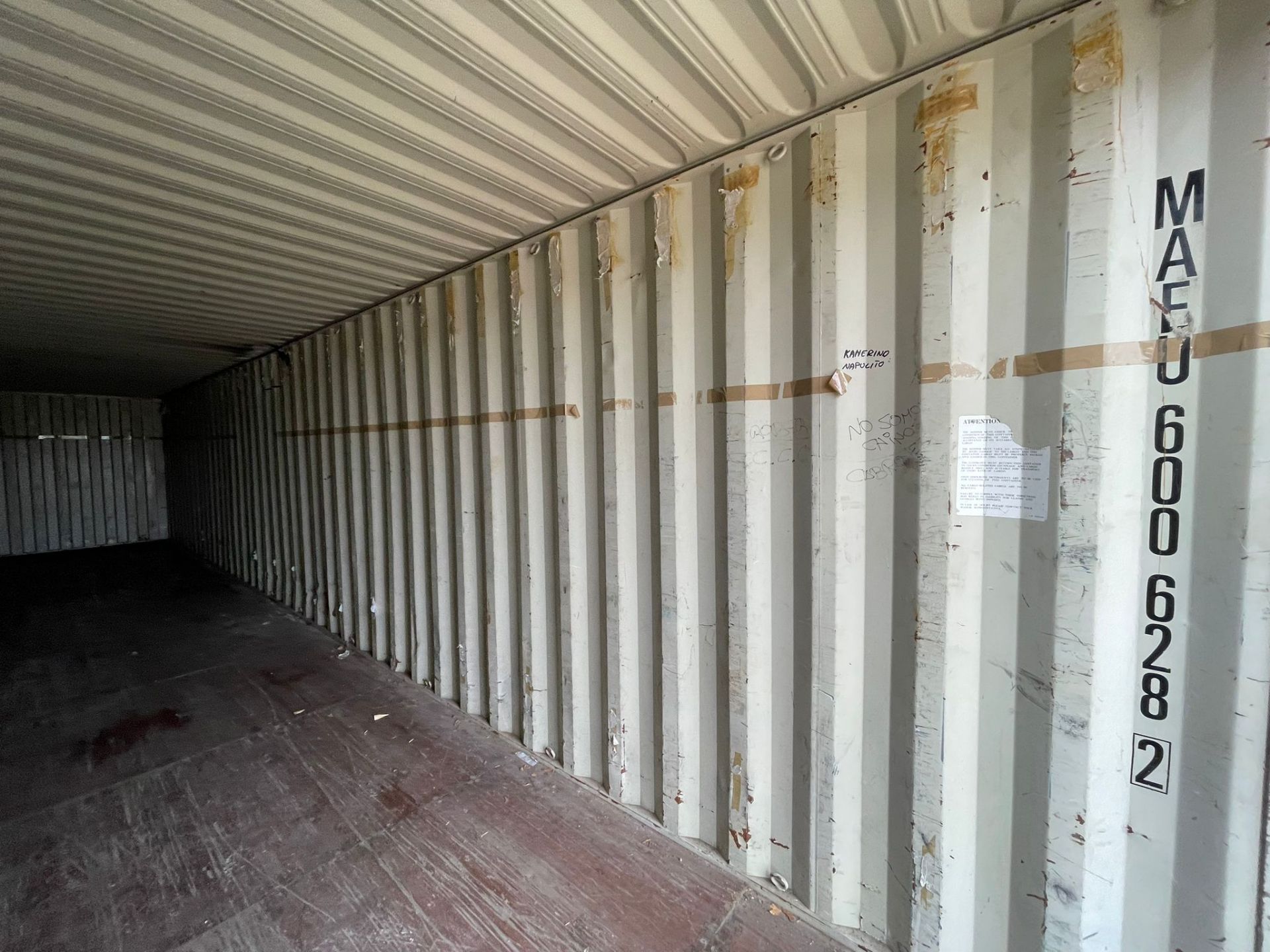 Shipping Container - ref MAEU6006282 - NO RESERVE (40’ GP - Standard) - Image 2 of 4