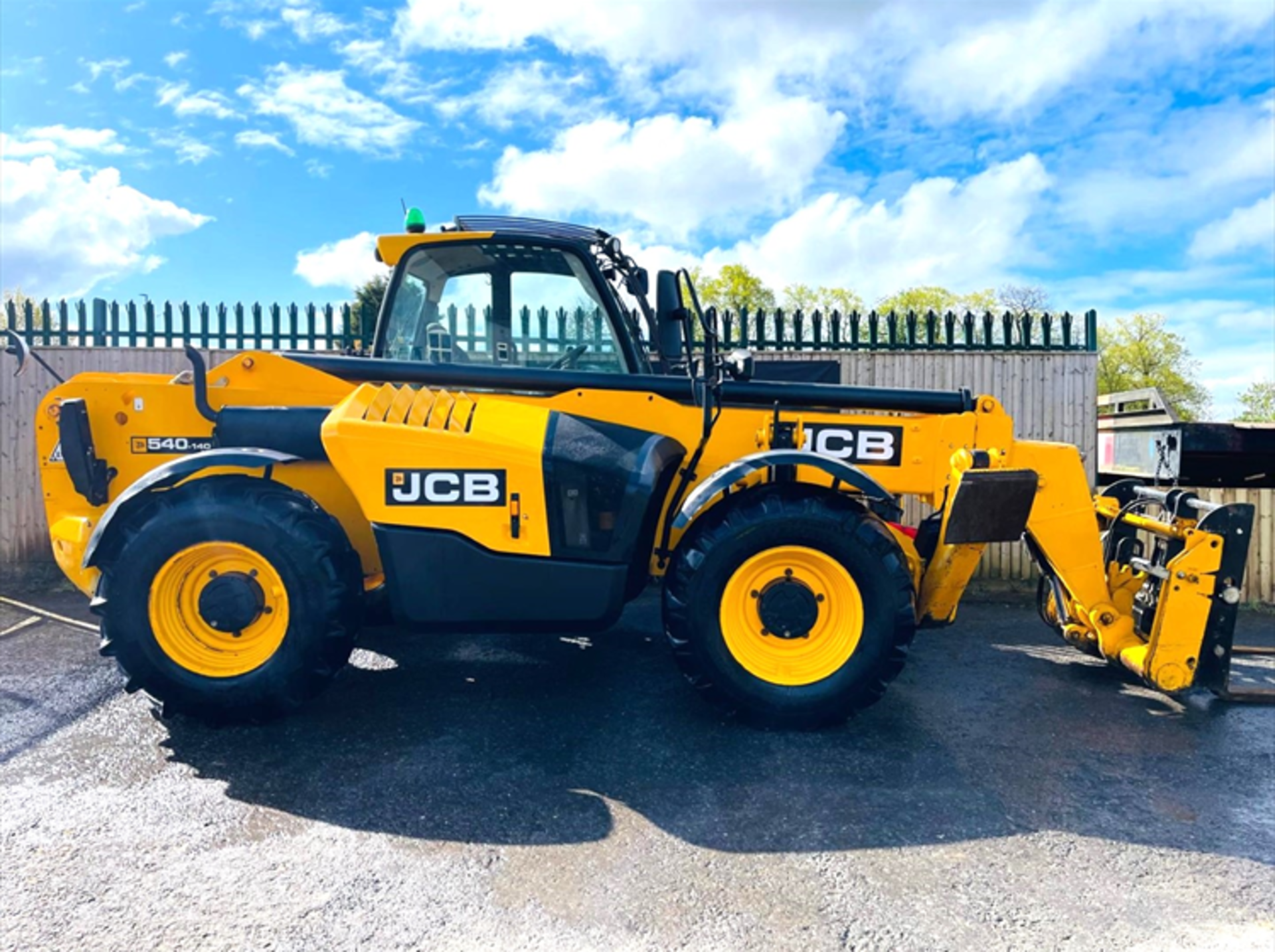 2019, JCB 540-140 HI VIZ TELEHANDLER