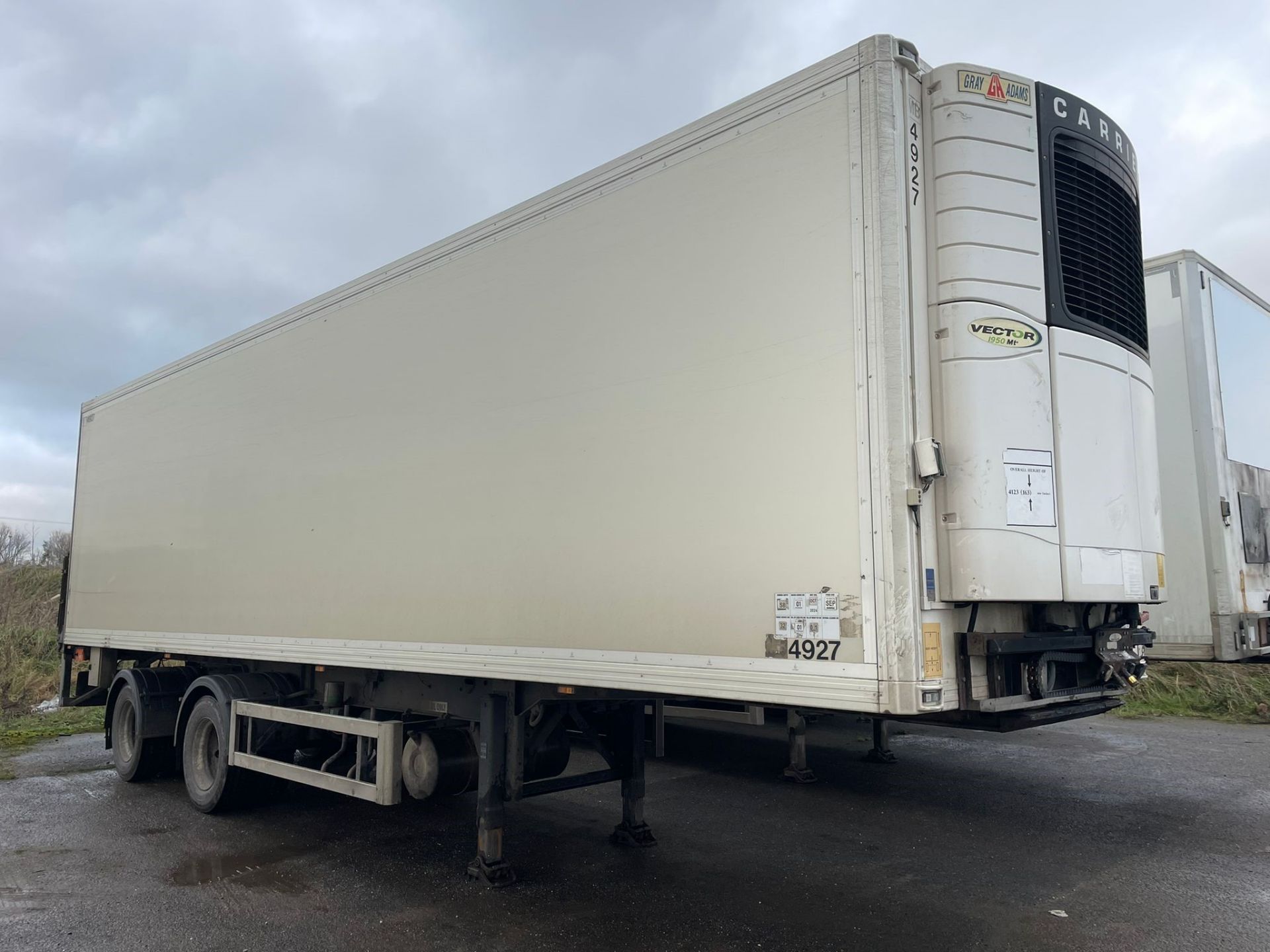 Trailer 4927 - 2013 G&A 10.4m Tandem Refrigerated Multi-Temp Trailer