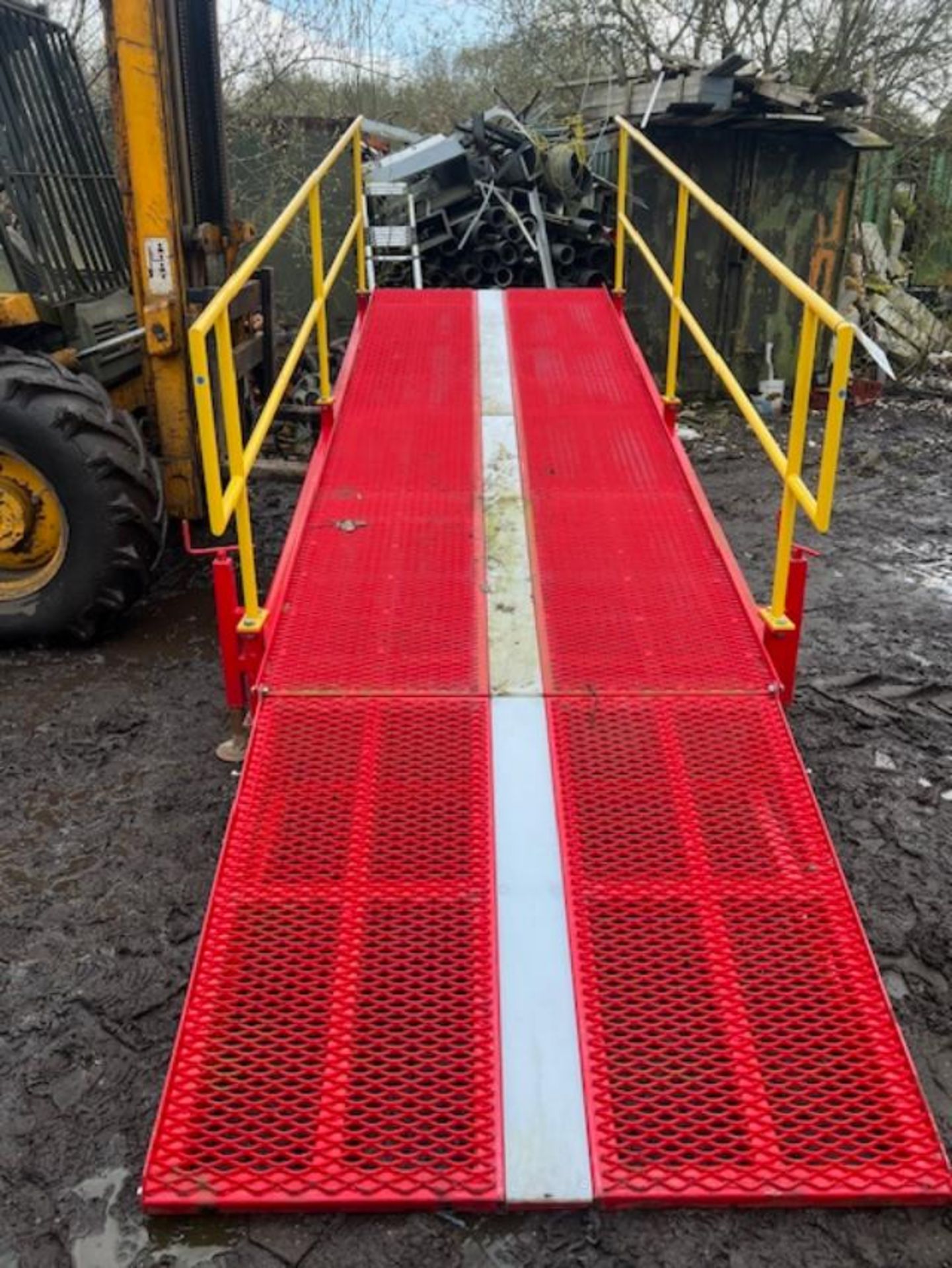 Wheeled Loading Ramp to suit forklift (brand new) - Image 8 of 8