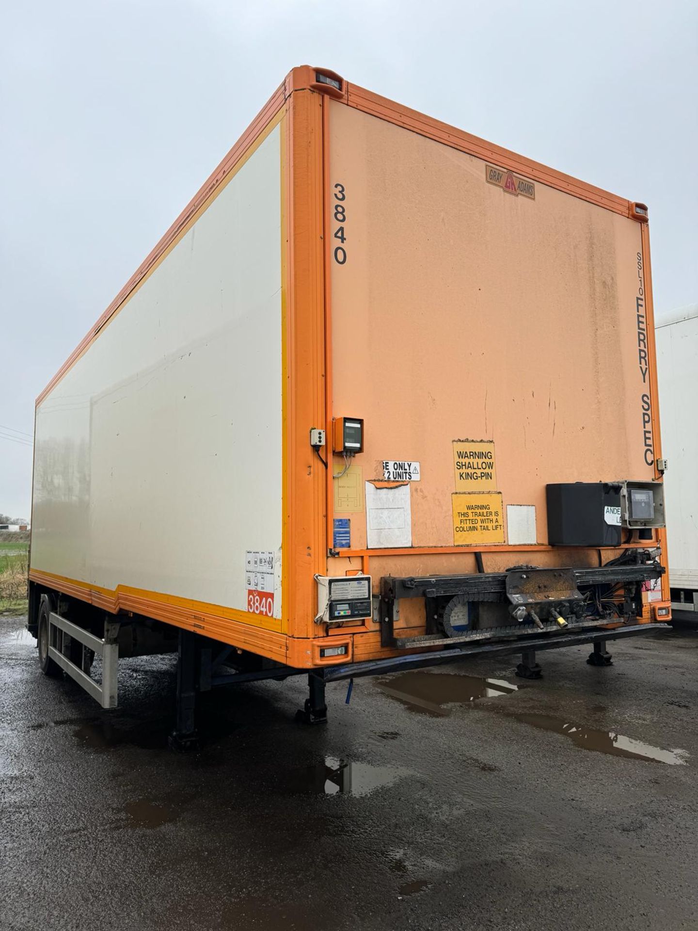 3840 – 2010 G&A 8m Refrigerated Single Axle Trailer - Image 11 of 11