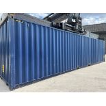 40ft HC Shipping Container - ref TTMU5216445 - NO RESERVE