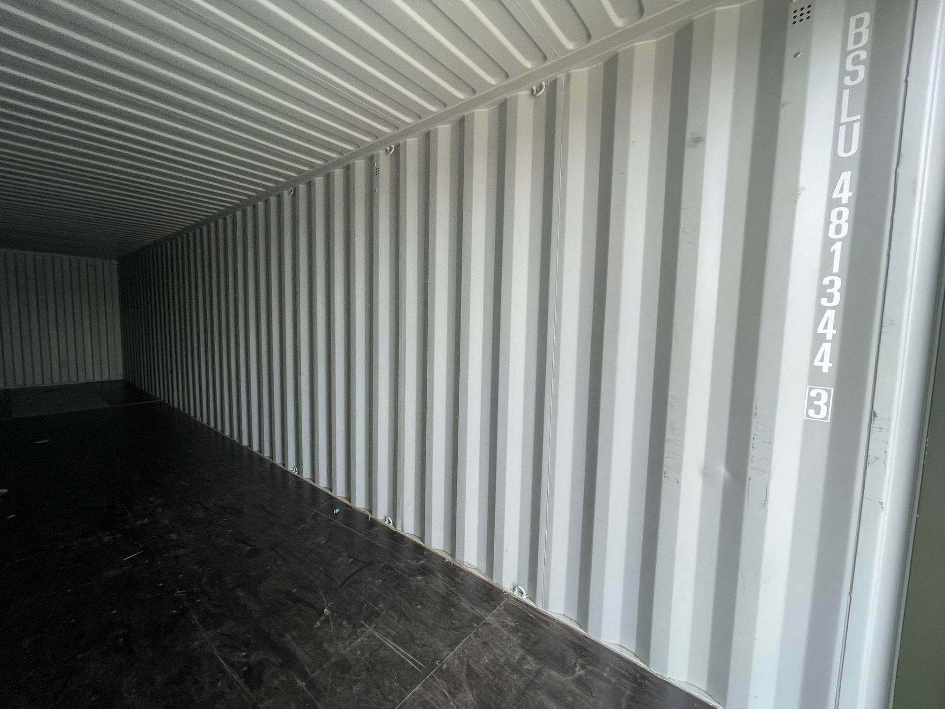 40ft HC Shipping Container - ref BSLU4813443 - NO RESERVE - Image 5 of 5