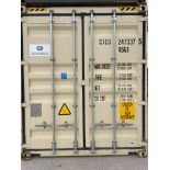 40ft HC Shipping Container - ref CICU2473375 - NO RESERVE