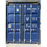 40ft HC Shipping Container - ref DDDU5004757 - NO RESERVE