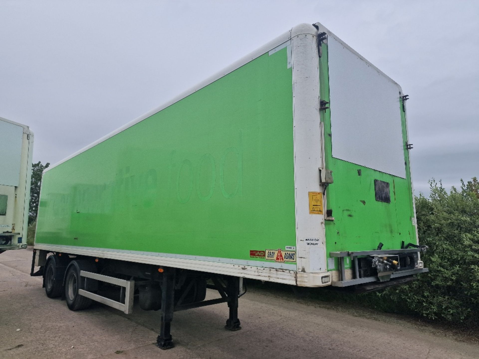 EF144 - 2012 G&A 10.4m Tandem Box Trailer