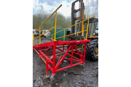 Wheeled Loading Ramp to suit forklift (brand new) - Image 6 of 8