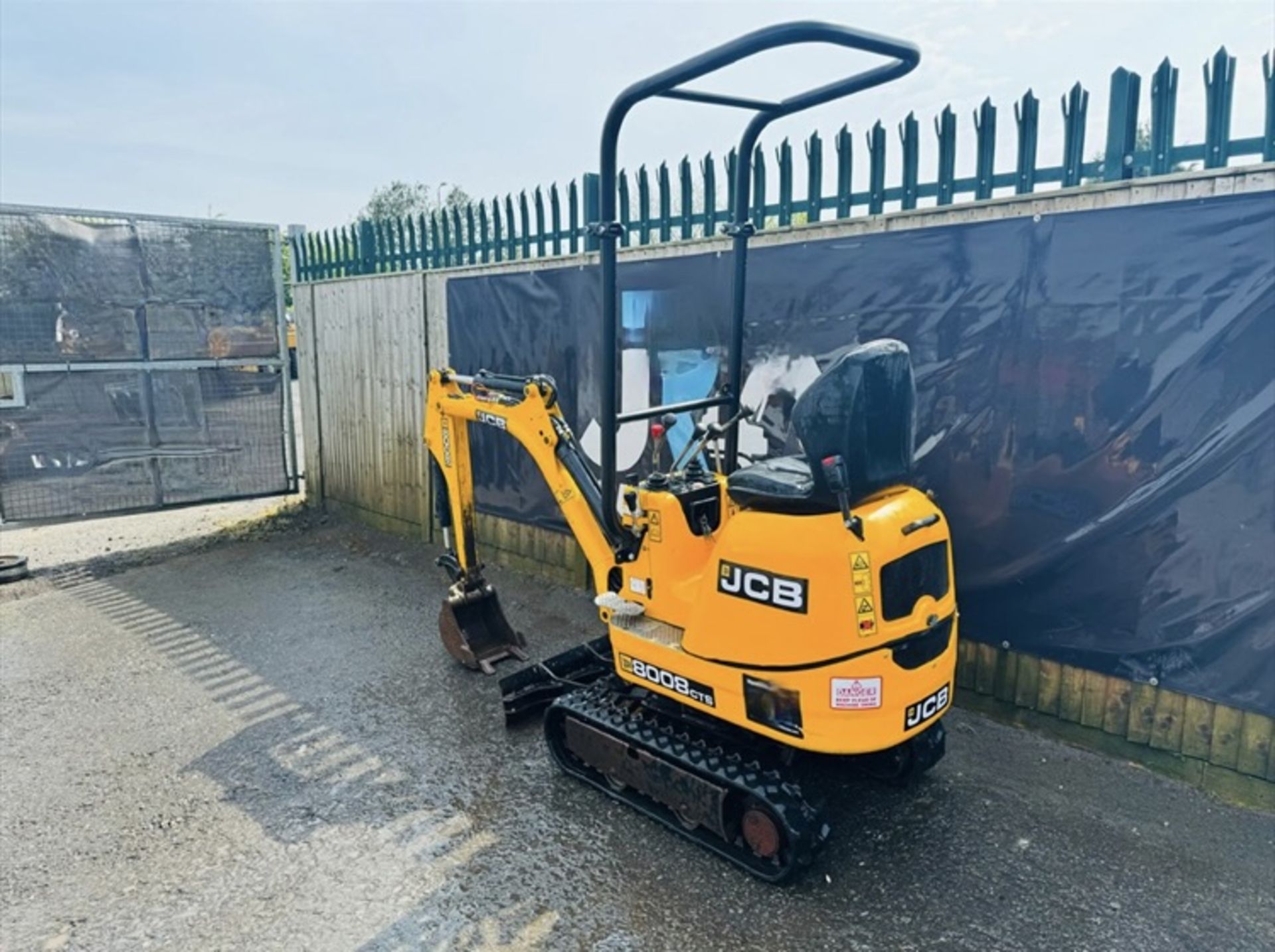 2021, JCB 8008 CTS EXCAVATOR - Image 7 of 14