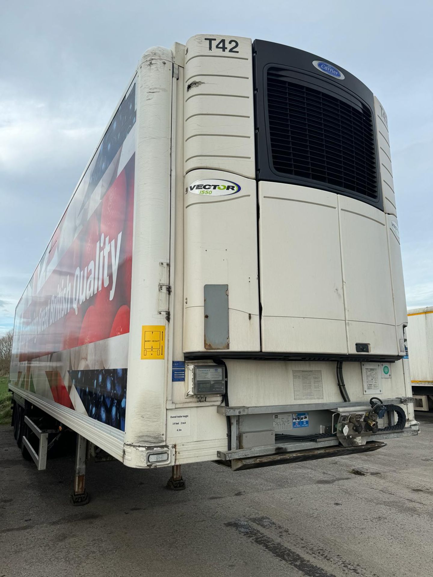 T42 – 2015 G&A 13.6m Refrigerated Trailer - Image 12 of 13
