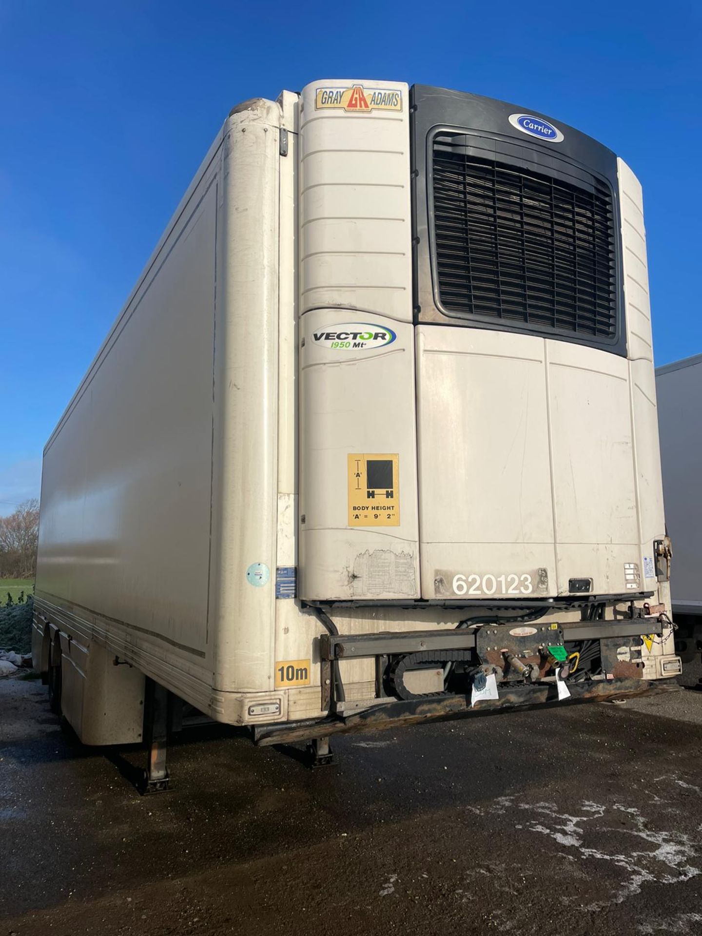 620123 – 2013 G&A 10.4m Refrigerated Tandem Trailer - Image 12 of 13