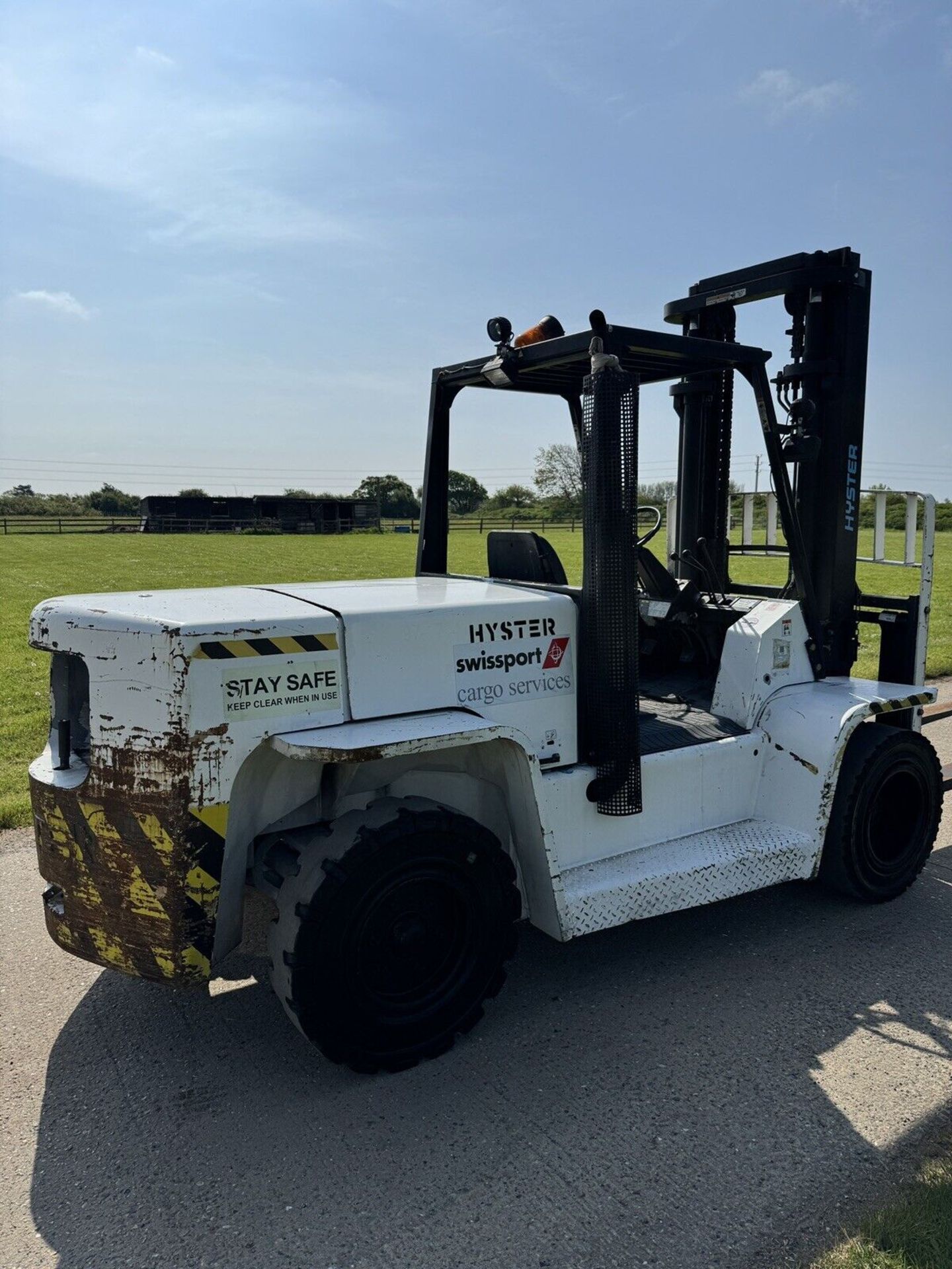 1996, HYSTER - 7 Tonne Diesel Forklift Truck (Direct from Airport) 3500 hours - Image 3 of 6