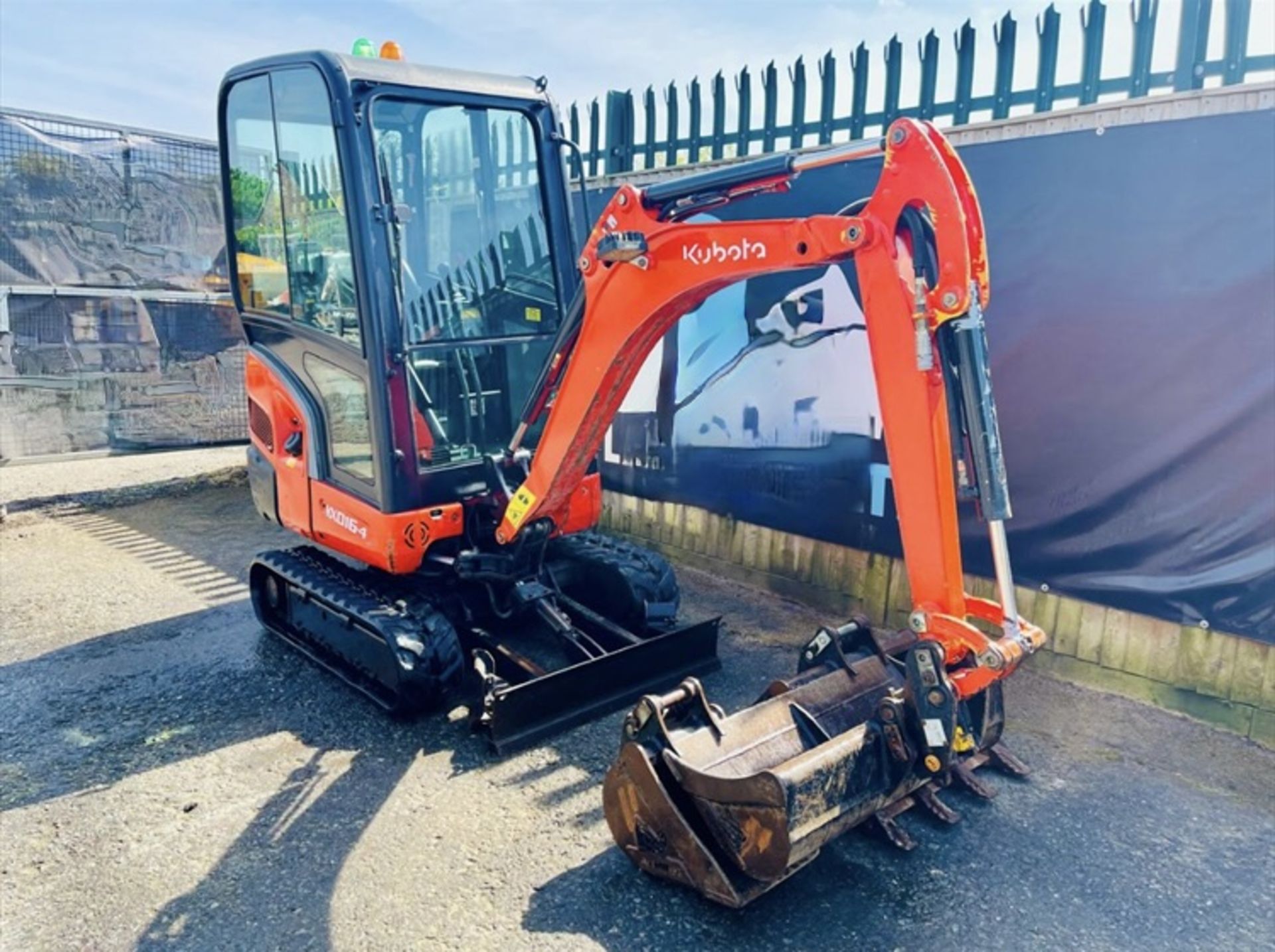 2015, KUBOTA KX016-4 EXCAVATOR (2288 hours)