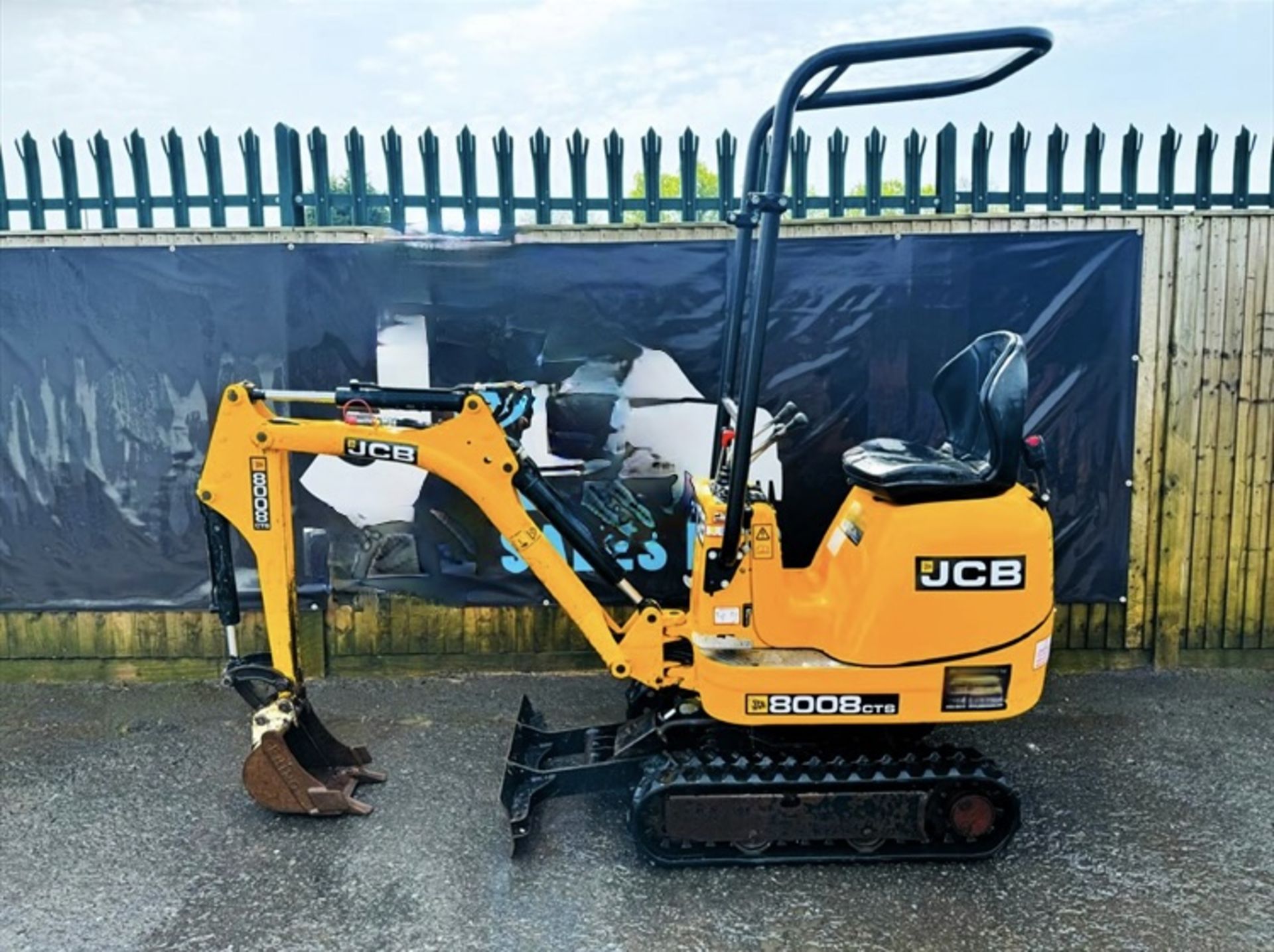 2021, JCB 8008 CTS EXCAVATOR - Image 8 of 14