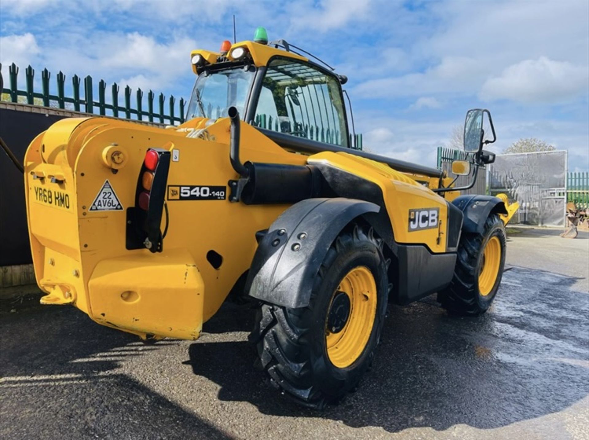 2019, JCB 540-140 HI VIZ TELEHANDLER - Bild 12 aus 21