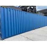 40ft HC Shipping Container - ref WNGU5081413 - NO RESERVE