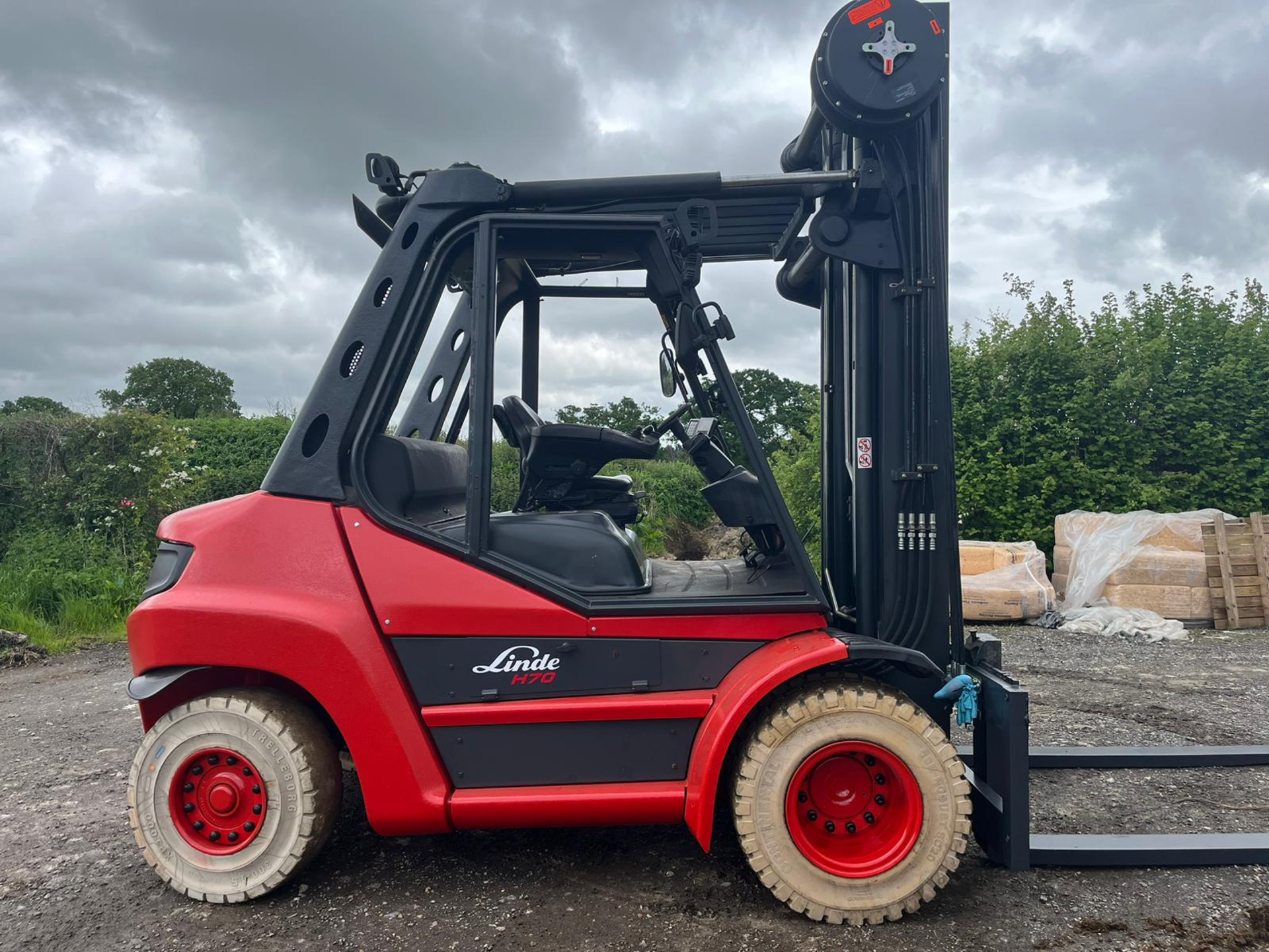 2017, LINDE - 7 Tonne Diesel Forklift (11k hours) - Image 2 of 7