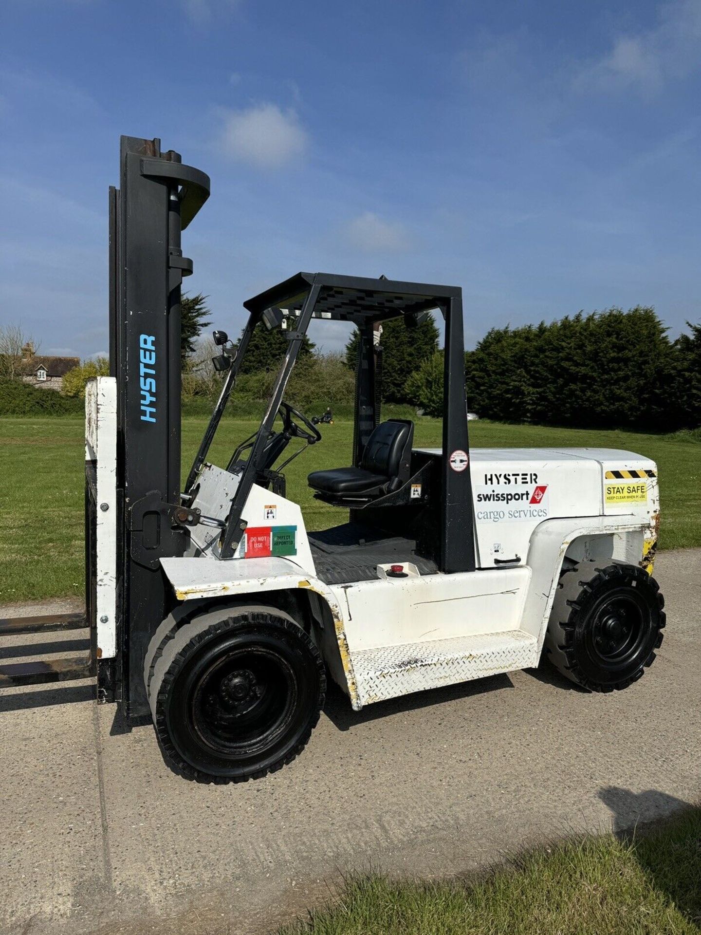 1996, HYSTER - 7 Tonne Diesel Forklift Truck (Direct from Airport) 3500 hours - Image 6 of 6
