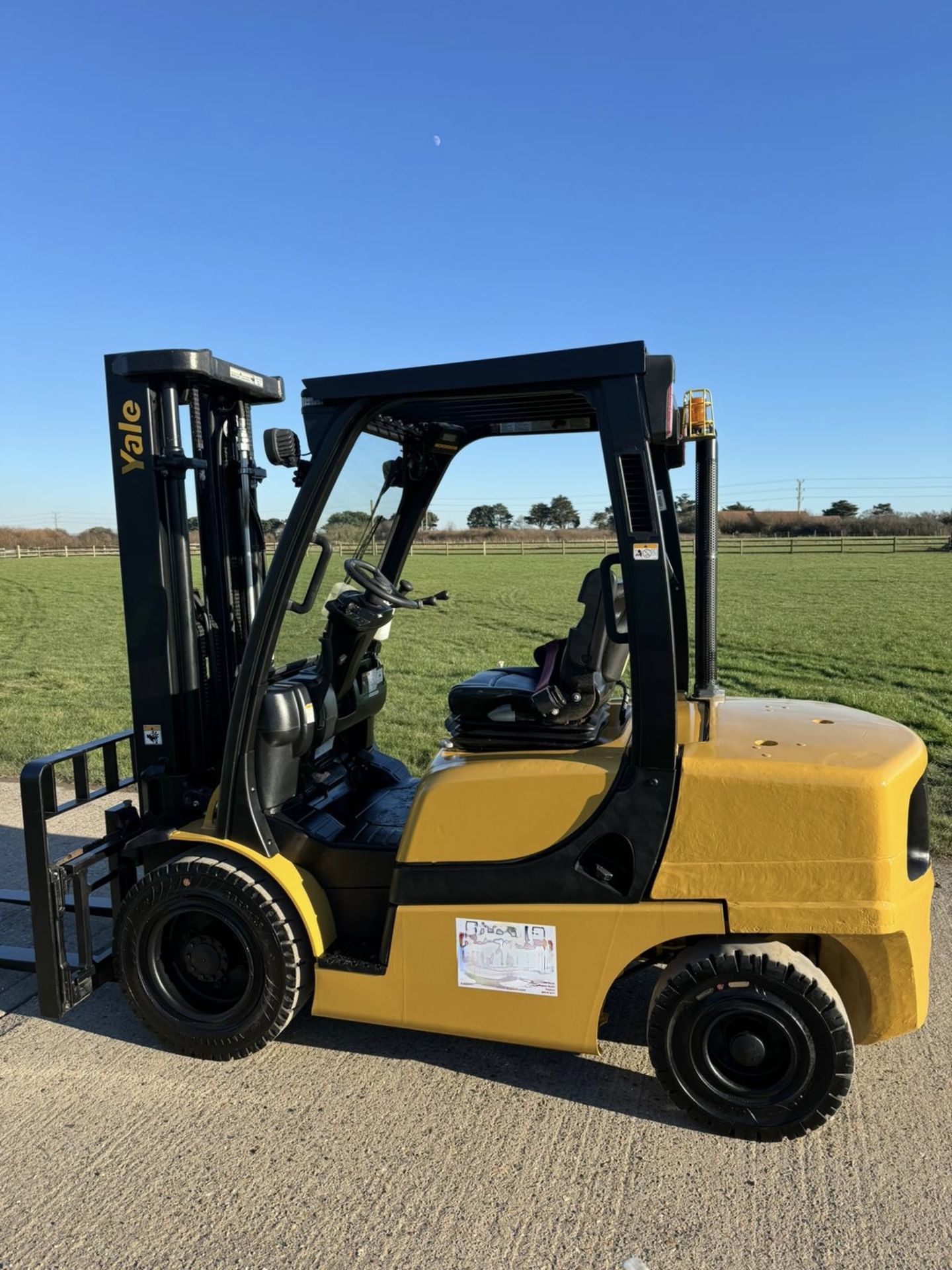 2011 - YALE, 3.5 Ton Diesel Forklift Truck - Image 6 of 8