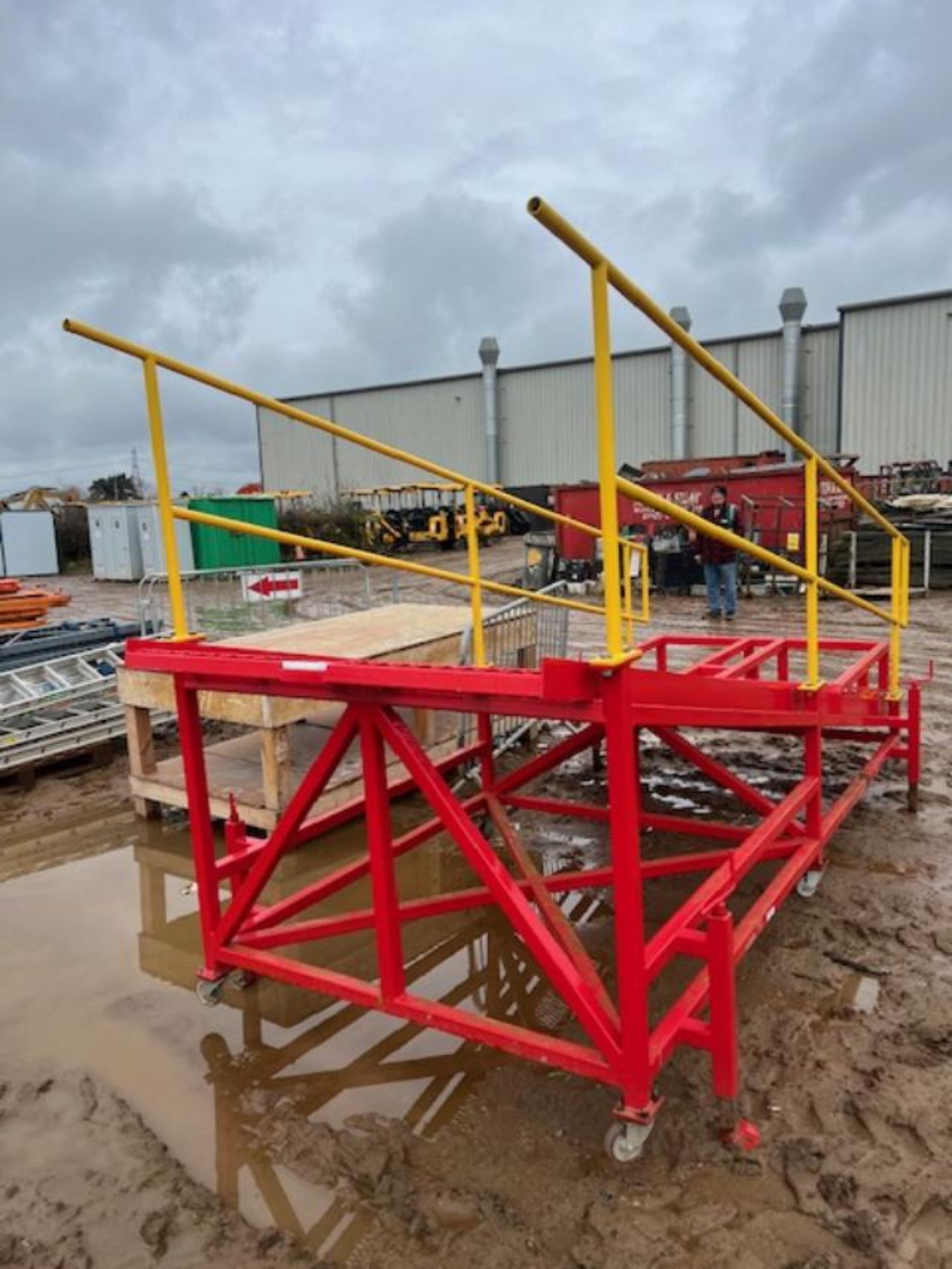 Wheeled Loading Ramp to suit forklift (brand new) - Image 5 of 8