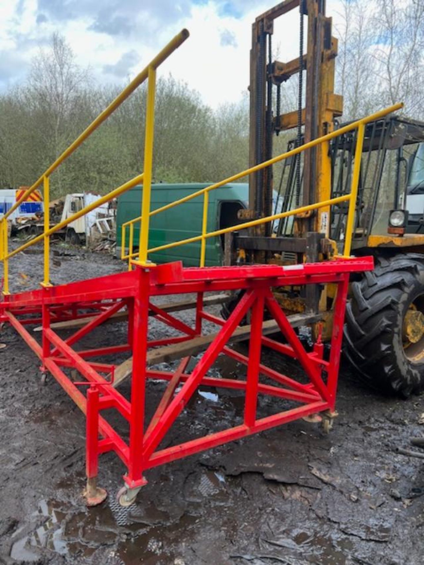 Wheeled Loading Ramp to suit forklift (brand new) - Image 6 of 8