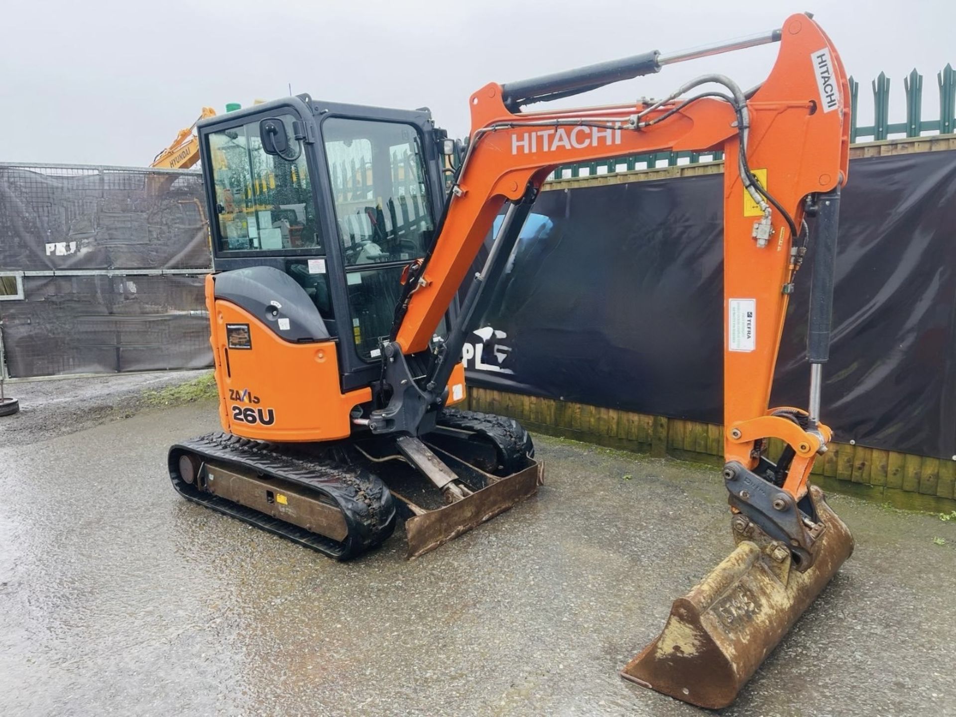 2018, HITACHI ZX26U-5A EXCAVATOR