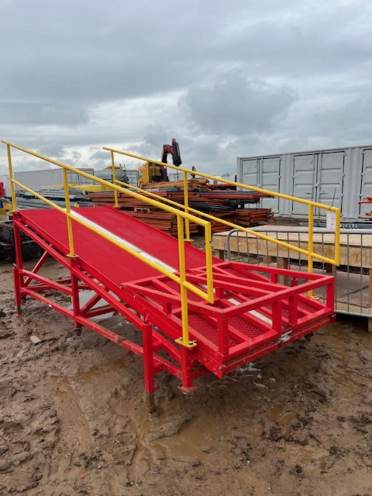 Wheeled Loading Ramp to suit forklift (brand new)